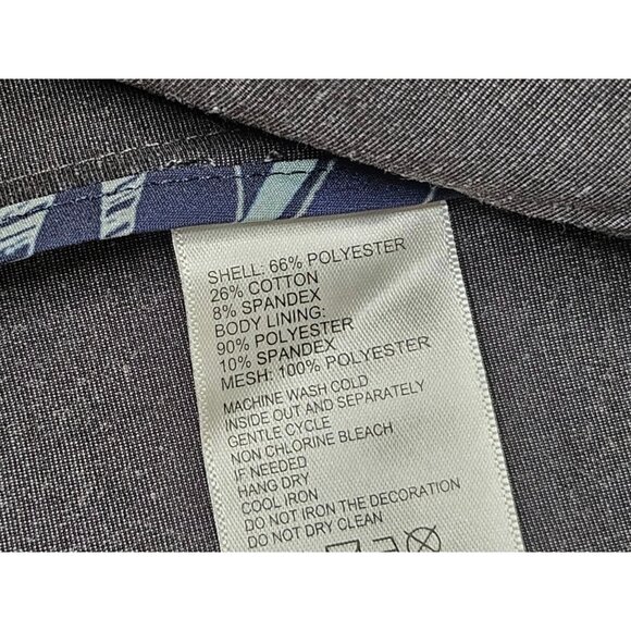 Tommy Bahama Chip And Run IslandZone Vest Men's Large Gray Full Zip Performance - Picture 12 of 14
